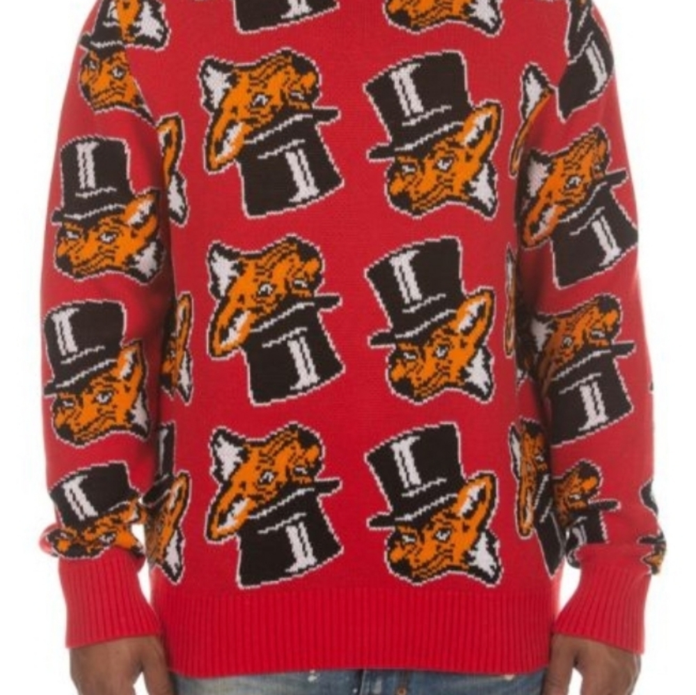 Akoo Slick'D all over sweater